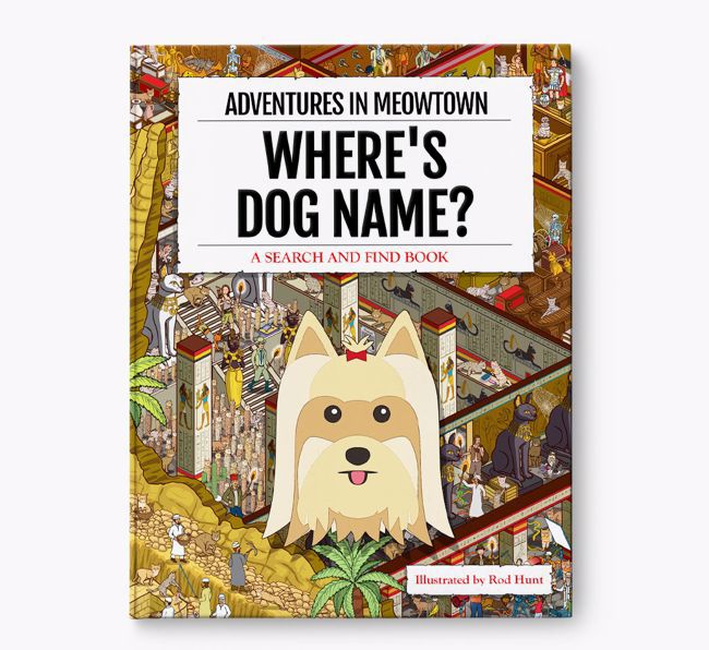 Personalised Yorkshire Terrier Book: Where's Yorkshire Terrier? Volume 2